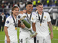 Мадридский "Реал" в пятый раз завоевал Суперкубок УЕФА