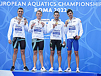 Чемпионат Европы по плаванию. В эстафете победили венгры. Израильтяне заняли пятое место