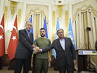 Завершились переговоры Зеленского, Эрдогана и Гутерреша