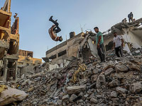 Паркур на руинах "генеральского" дома в Рафахе. Фоторепортаж