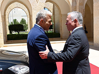 В Аммане состоялась встреча короля Абдаллы II и премьер-министра Израиля Яира Лапида
