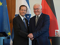 Президент Израиля Ицхак Герцог встретился в Берлине с президентом Германии Франком-Вальтером Штайнмайером