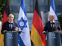 Официальный визит премьер-министра Израиля в Германию. Фоторепортаж