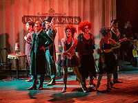 "Ночь в Париже" на сцене тель-авивского Камерного театра. Фоторепортаж