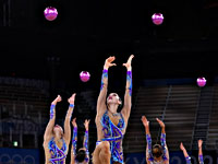 Чемпионат мира по художественной гимнастике. Израильтянки завоевали серебряную медаль в многоборье