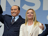 Сильвио Берлускони и Джорджа Мелони