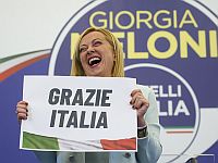 Наилучшие результаты показали "Братья Италии", лидер этой партии 45-летняя Джорджа Мелони считается основным кандидатом на пост премьер-министра