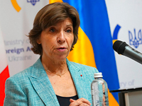 Министр иностранных дел Франции Катрин Колонна