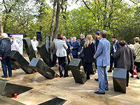 В Молдове на месте массовых расстрелов евреев открыли мемориал памяти жертв Холокоста