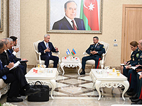 Министр обороны Бени Ганц посетил с официальным визитом Азербайджан