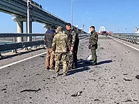 Автомобильное движение по Крымскому мосту возобновлено, но не в полной мере