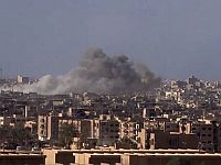 Во время воздушного удара по цели в Дир аз-Зуре (архив)