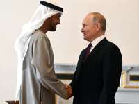Глава ОАЭ провел переговоры с Владимиром Путиным