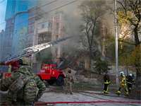 Мэр Киева: жертвами атаки дронов-камикадзе стали мужчина и беременная женщина