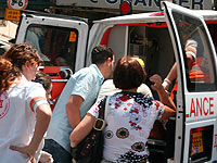 В Тель-Авиве 15-летняя девочка попала под машину, пострадавшая в тяжелом состоянии