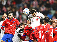 В товарищеском матче в Варшаве поляки победили сборную Чили 1:0