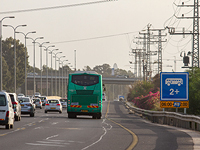 На трассе в Иерусалим открылся "Натив Плюс": полоса для общественного и кооперативного транспорта