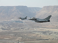 ВВС Израиля и Франции отработали совместное нанесение авиаударов