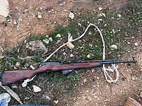 Оружие, из которого был обстрелян армейский блокпост возле Офры