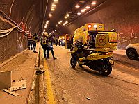 В туннеле к югу от Иерусалима автомобиль насмерть сбил двух рабочих