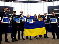 Премия имени Сахарова за 2022 год вручена украинскому народу