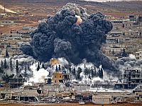 ВВС Турции нанесли удары по сирийскому городу Кобани, контролируемому курдами