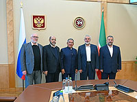 Президент Татарстана Рустам Минниханов и делегация руководства террористической организации ХАМАС