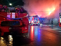 Пожар в торговом центре в Краснодарском крае, площадь возгорания составила 1000 кв. м.