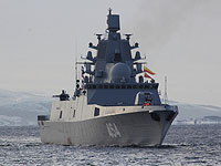 "Аналогов нет": фрегат "Адмирал Горшков" под напутствие Путина вышел на боевую службу