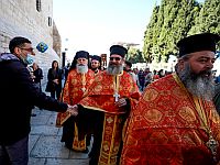 В Израиле и ПА проходят торжества, приуроченные к Сочельнику и Рождеству по юлианскому календарю