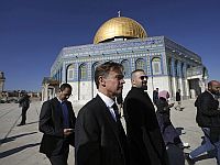 Представитель ЕС в ПА поднялся на Храмовую гору в Иерусалиме