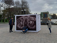 Израильские художники приняли участие в выставке "Свобода выбора" в деоккупированном Херсоне