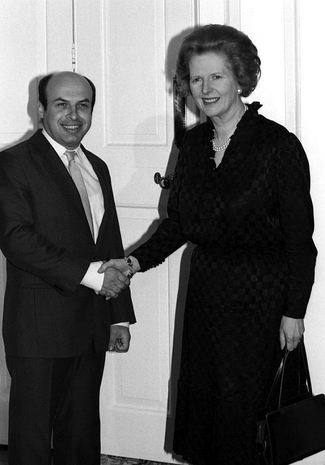 Натан Щаранский и Маргарет Тэтчер. 1987
