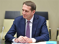 Нарышкин обвинил Украину в складировании западных боеприпасов на АЭС