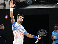 Новак Джокович победил Андрея Рублева и вышел в полуфинал Открытого чемпионата Австралии