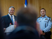 Министр национальной безопасности Итамар Бен-Гвир и начальник полиции Коби Шабтай