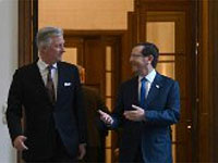 Президент Герцог встретился в Брюсселе с королем Бельгии