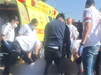 В Бат-Яме грузовик сбил пешехода, пострадавший в критическом состоянии