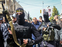 В северной части сектора Газы прошел "марш джихада"