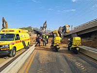 Во время демонтажа моста в Ришон ле-Ционе произошла авария, есть пострадавшие