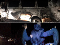 Полиция задержала в Галилее двоих подозреваемых в поджогах автобусов