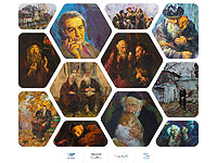 "Никогда не поздно": первая персональная выставка в Израиле 89-летнего заслуженного художника Украины Германа Гольда