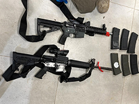 Оружие террористов, задержанных в Шхеме