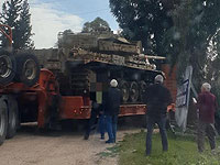 Акция "протеста": с мемориала Тель ас-Саки был похищен танк