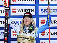 Чемпионат мира по горным лыжам. В гигантском слаломе победила Микаэла Шиффрин