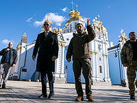 Президент США Джо Байден в Киеве накануне первой годовщины начала полномасштабной войны. Фоторепортаж