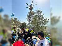 В районе горы Тавор автомобиль упал с обрыва, женщина в тяжелом состоянии