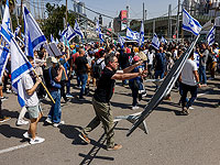 Беспорядки в Тель-Авиве: Нетаниягу и Бен-Гвир поддержали полицейских, депутаты от оппозиции примкнули к митингующим