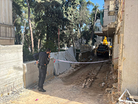 ЧП на стройке в Иерусалиме, пострадавший в критическом состоянии