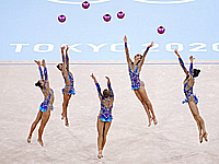 Художественная гимнастика. Этап Кубка мира в Афинах. Израильтянки завоевали золотую и серебряную медали